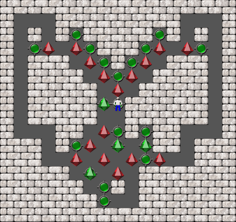 Сокобан More Bugs collections уровень 434